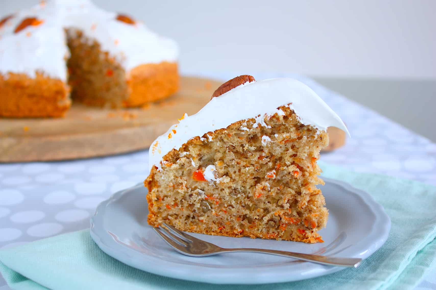 Root pie with Italian meringue